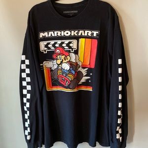 Mario Kart Long Sleeve Tee 2X